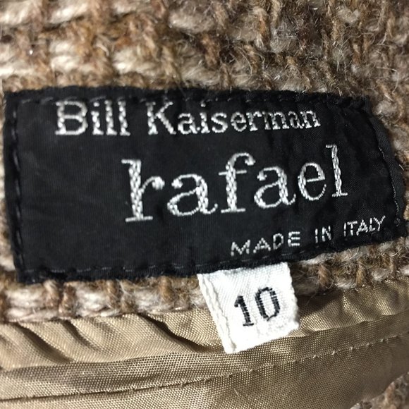 VINTAGE BILL KAISERMAN RAFAEL WOOL JACKETS SIZE 10 - Picture 14 of 14